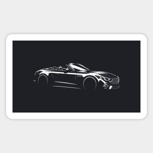 2022 SL63 AMG Roadster Silhouette Sticker